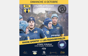 1er Match de la saison Rhône Sportif VS les Redoubstables