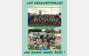 Les Redoubstables vous souhaitent une bonne année 2021 !