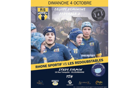 1er Match de la saison Rhône Sportif VS les Redoubstables