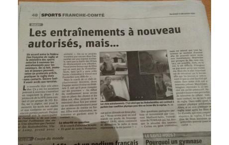 L'Est Républicain parle des Redoubstables