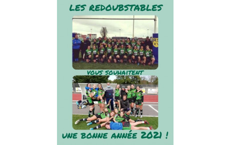 Les Redoubstables vous souhaitent une bonne année 2021 !