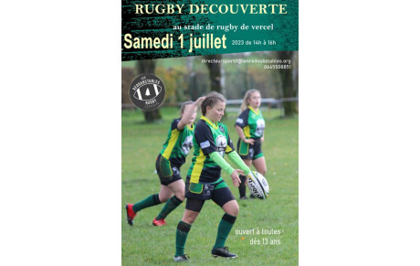 journée découverte Vercel 1 juillet